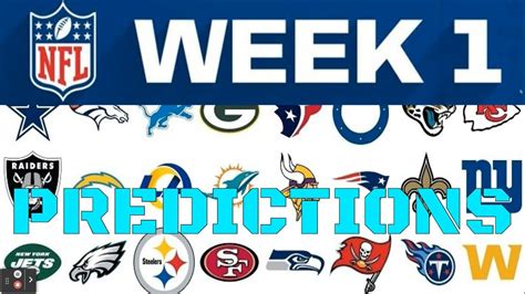 2024 Week 1 Nfl Predictions Dore Nancey