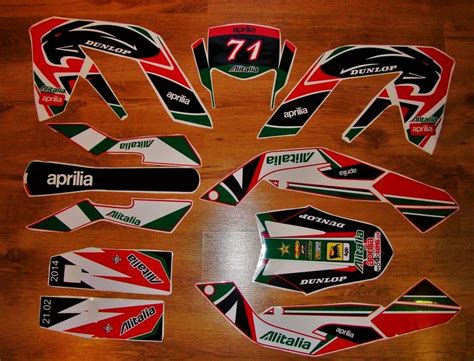 Kit déco APRILIA 50 RX SX 2006 2017 Alitalia Boutique Kit