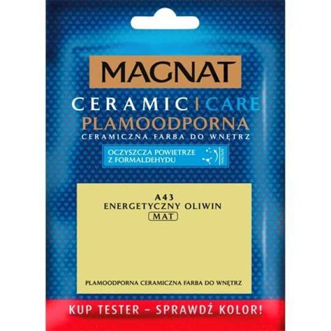 Tester Farby Magnat Ceramic Care Energetyczny Oliwin A Ml Nie Ka