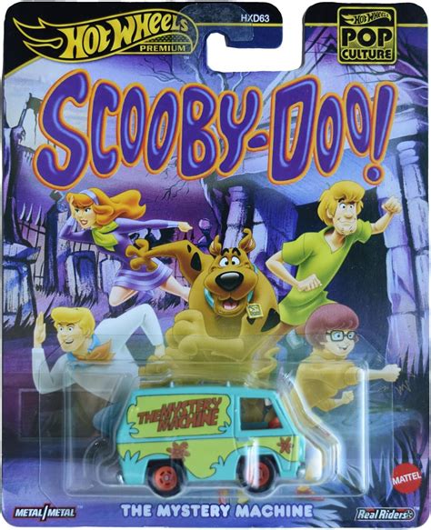 Amazon Hot Wheels The Mystery Machine Pop Culture Scooby Doo Toys Games
