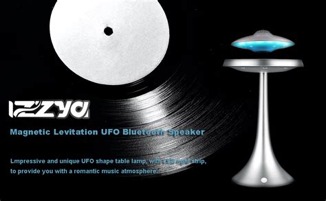 Izzya Magnetic Levitation Bluetooth Ufo Speaker Wireless Charging Ufo Levitating