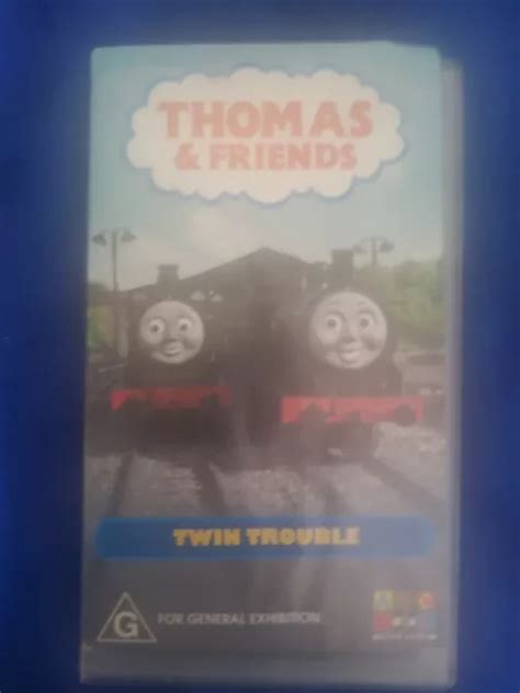 THOMAS AND FRIENDS " Twin Trouble" VHS Video Preowned 2003 $20.00 ...