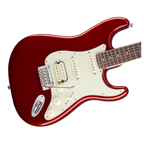 Fender Deluxe Stratocaster Hss Electric Guitar Candy Apple Red At Gear4music