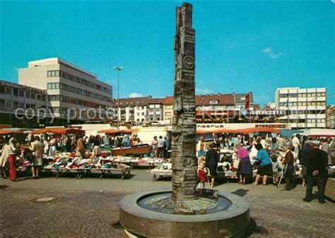 Ak Ansichtskarte Harburg Hamburg Am Sand Markt Kat Hamburg Nr