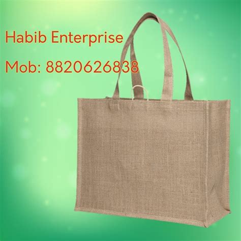 Brown Plain Rectangular Jute Lunch Bag At Rs 51 Piece In Kolkata ID