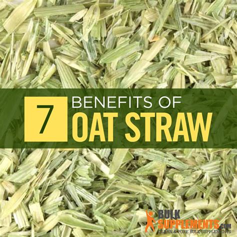 Oat Straw Benefits Side Effects And Dosage