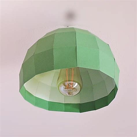 Easy Lampshade Papercraft Template Paper Lamp Paper Lampshade Lamp