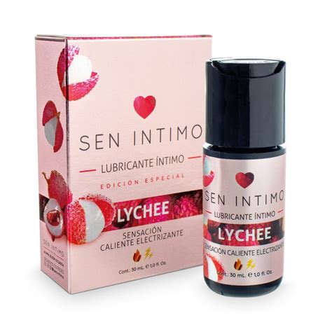 Lubricante Intimo Caliente Sabor Lyche Sex Shop Sens Tika