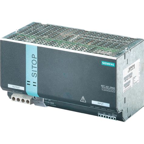 Siemens Ep Ba Sitop Modular Din Rail Power Supply Vdc A