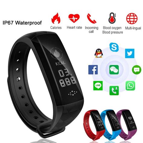 Buy M2Z Fitness Tracker Wristband Heart Rate Monitor Smart Bracelet