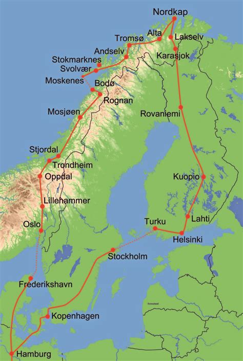 Busreise Nordkap Lofoten Unvergessliche Rundreise Fredrich Reisen