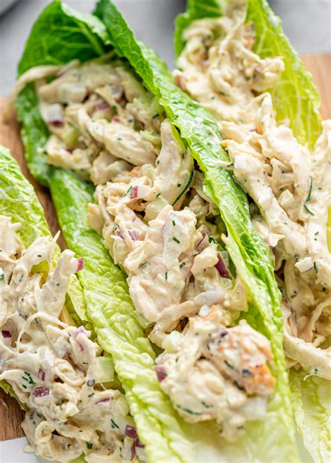 Creamy Keto Chicken Salad Gimme Delicious