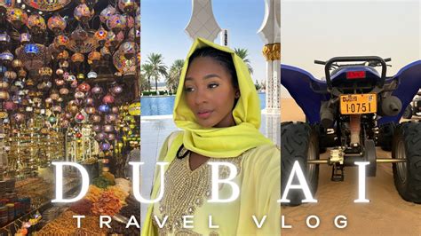 DUBAI TRAVEL VLOG Things To Do Food Tips More YouTube