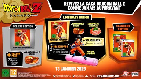 Dragon Ball Z Kakarot Une édition Légendaire Pour Les Versions Ps5 Et Xbox Series Xs Dragon