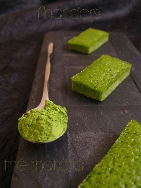 Financiers au Thé Matcha Recettes de thé vert Alimentation Thé matcha