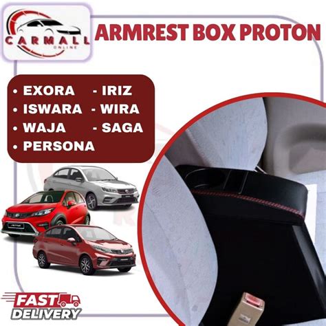 Car Arm Rest Armrest Console Box For Proton Ertiga Exora Iriz Saga