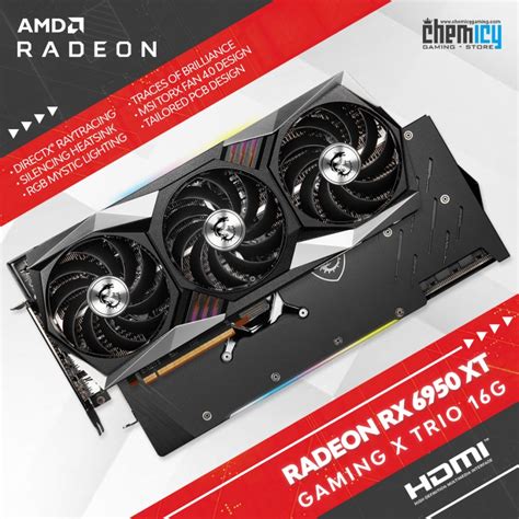 Jual Msi Radeon Rx Xt Rx Xt Gaming X Trio G Shopee Indonesia