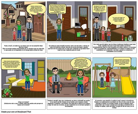 Historieta De Problemas De Pareja Storyboard By Fca31883