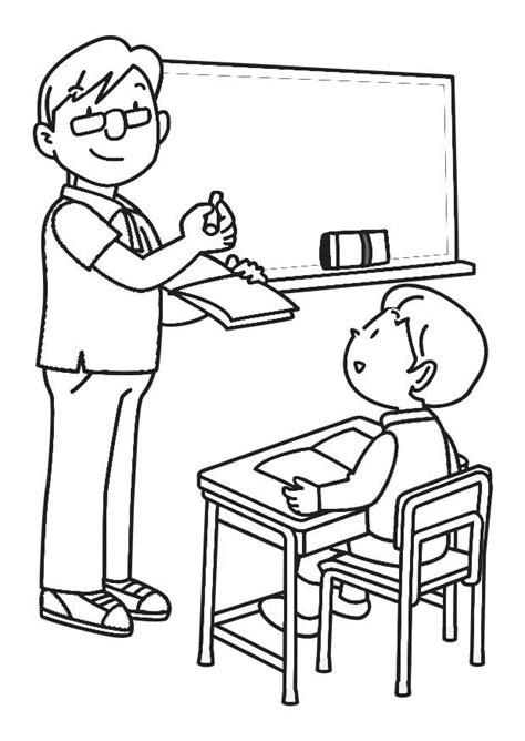 My Classroom Coloring Pages