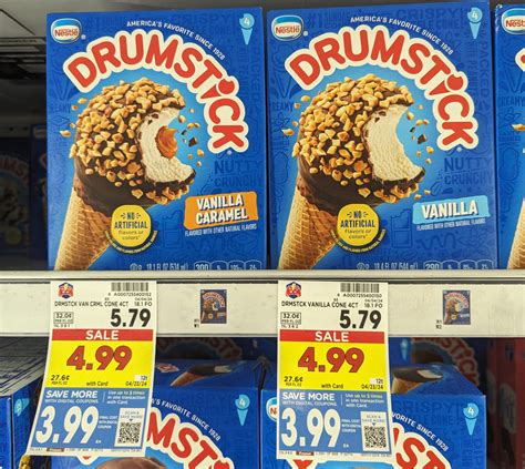 Pick Up Nestle Drumstick Cones Count Boxes For Just At Kroger