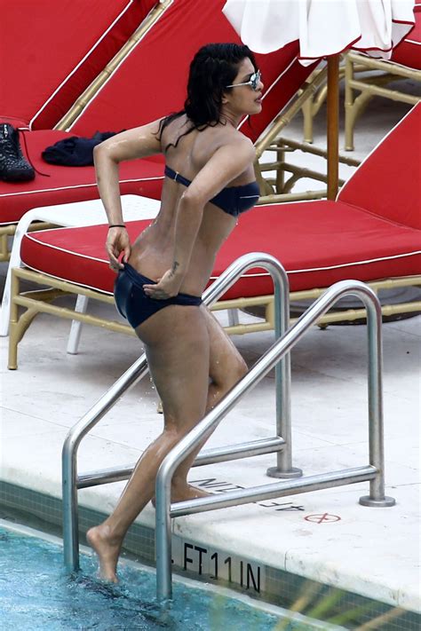 PRIYANKA CHOPRA In Bikini At Her Hotel Pool In Miami 05 12 2017