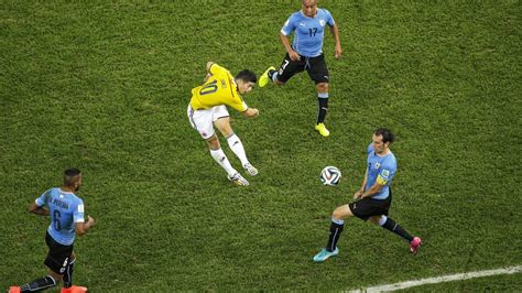 James Rodriguez Goal vs Uruguay | World Cup 2014 - YouTube