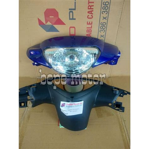 Jual Batok Kepala Yamaha Mio Sporty Mio Lama Warna Biru Tua Depan