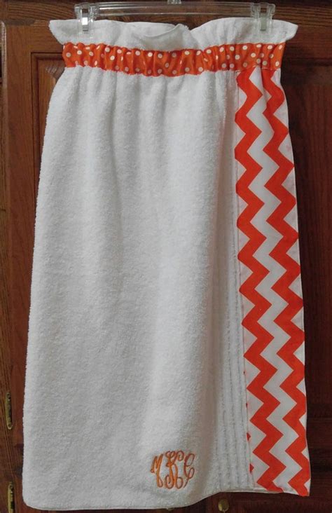 Monogrammed Towel Wrap Bath Wrap Bathing Suit Cover Up