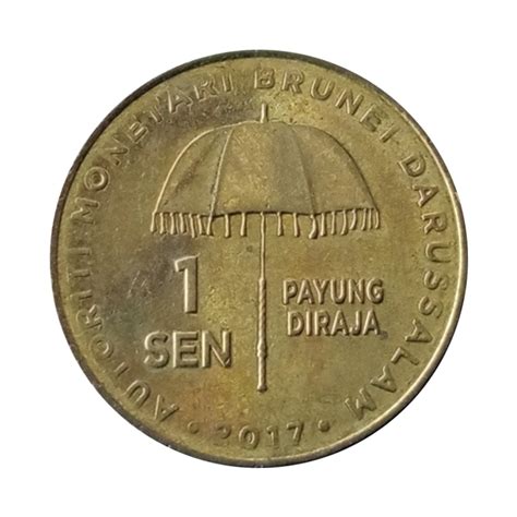 Jual Koin Kuno Brunei Darussalam Sen Commemorative Tahun