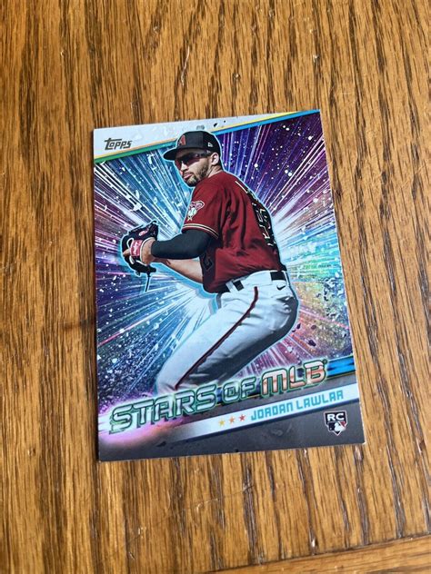 Jordan Lawler 2024 Topps Series 1 Stars Of MLB Chrome RC Rookie