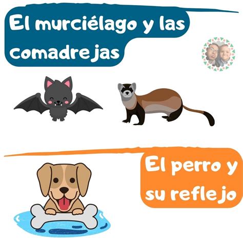 El Murci Lago Y Las Comadrejas Y El Perro Y Su Reflejo Cuentos