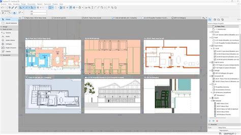 ARCHICAD Lezione 21 Viste Progetto Piante Sezioni Prospetti