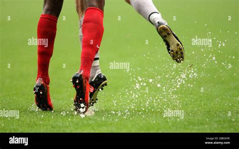 Waterlogged Football Pitch Uk Hi Res Stock Photography And Images Alamy