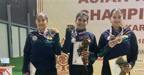 Asian Shooting Championships 2024 Riflepistol Know Indian Medal