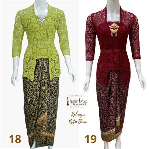 Jual ANGGUN KEBAYA Kebaya Brokat Kutu Baru Kebaya Wisuda Kebaya