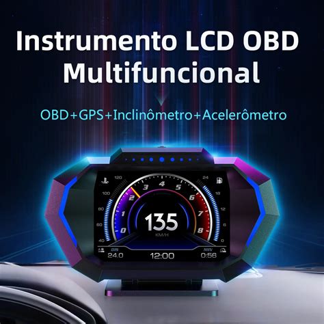 Obd Gps Hud P Car Obd Head Up Display Hud A Bordo Computador Digital