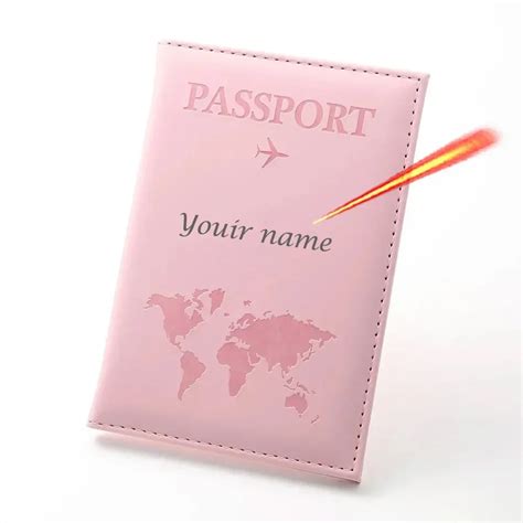 Passeport Personnalis Prenom Pour Couple Avion Pour Voyage Pour Femme