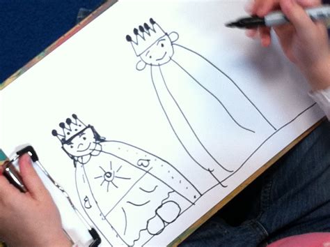 How to Draw a King and Queen - Fairy Dust Teaching