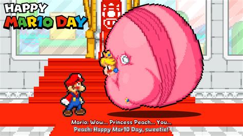 Happy Mar10 Day 2019 Balloon Peach Version By Starmermaid91 On Deviantart