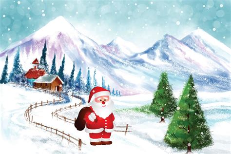 Winter background of snow and frost christmas tree card design 13337331 Vector Art at Vecteezy