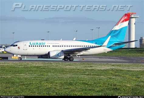 Lx Lbr Luxair Boeing K Wl Photo By Leandro Id