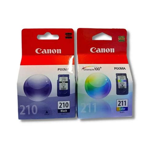 Pack Tinta Canon PG 210 Negro CL 211 Tricolor Original