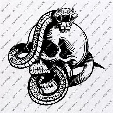 Skeletal Head With Serpent Clipart Betrayal T Shirt Design Png Horror