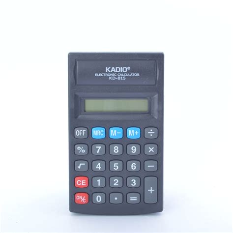 CALCULADORA DE BOLSILLO 8 DIGITOS KD 815 KADIO Occidente Papelería