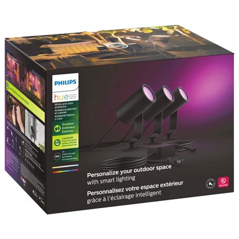 Philips Hue Lily Outdoor Spotlight 3 Pack Extension Kit Nfm