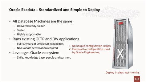 Oracle Exadata Database Machine Oracle Technology Network Oracle