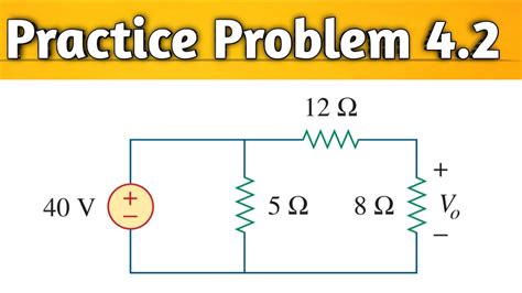 Practice Problem 4 2 Assume That Vo 1V Use Linearity Property To