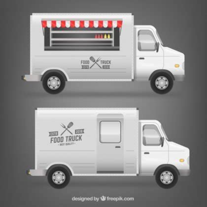 41 Delicious Free Food Truck Mockup Fast Food Ice Cream