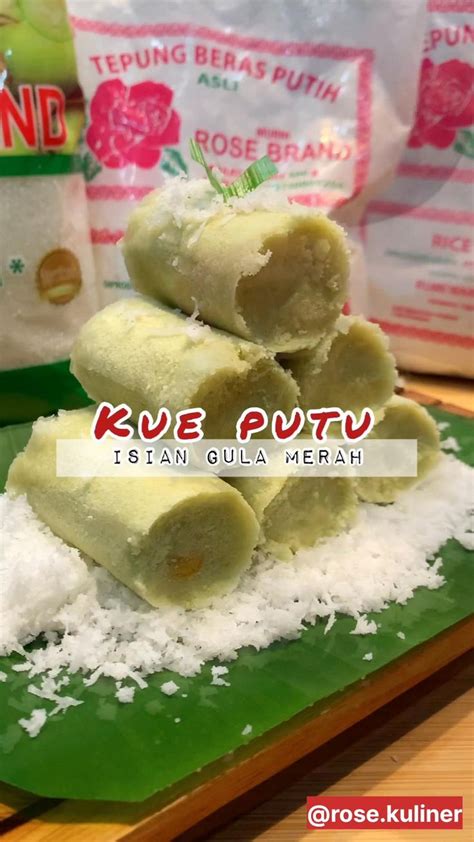 Resep Kue Putu Tanpa Cetakan Bambu Video In 2024 Sweet Dishes