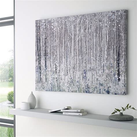 Hand Painted White, gray, black Abstract Unique Modern Abstract Oil ...